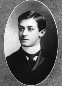 Portrait of Judah Magnus, young.