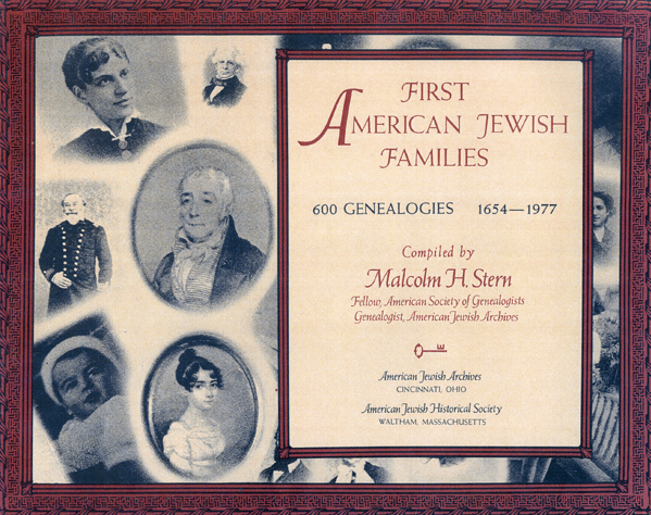 First American Jewish Families