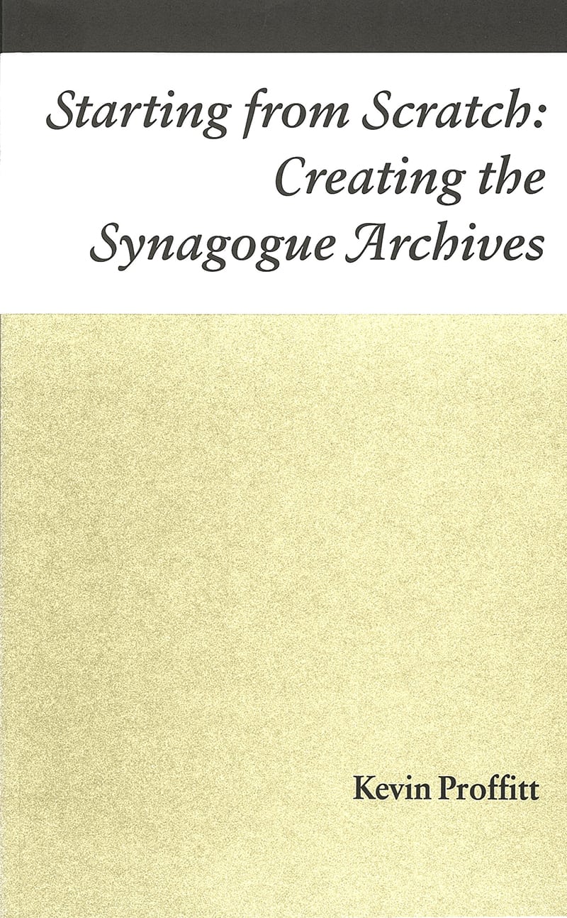 COVER: Creating the Synagogue Archives