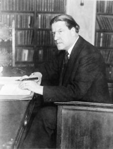Stephen S. Wise sitting in his study