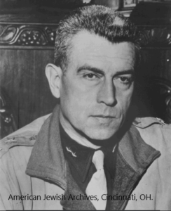 Black and white photograph of Major General Maurice Rose.